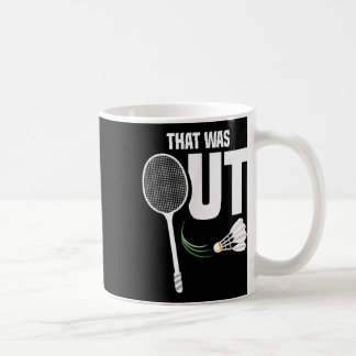 Shuttle vill inte ha teamet Shuttle Coach Badminto Kaffemugg