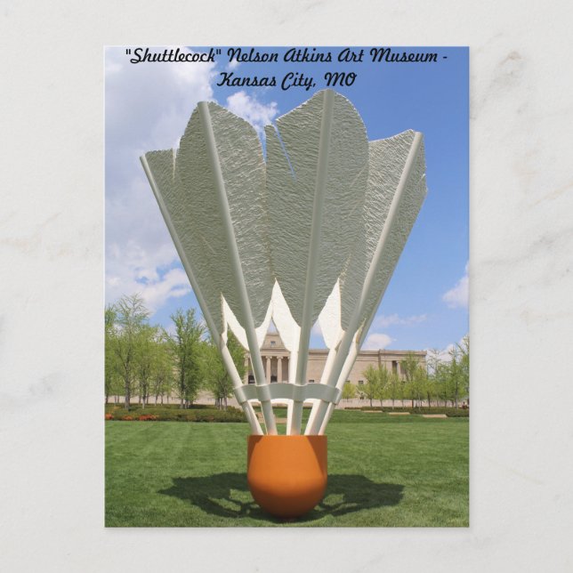 Shuttlecock # 1 vykort (Framsida)