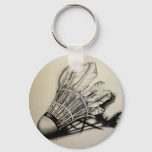 Shuttlecock Nyckelring