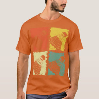 Shuttlecocks Badminton Boll Badminton Player T Shirt