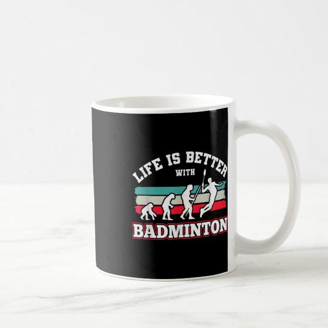 Shuttles Badminton Kaffemugg (Höger)