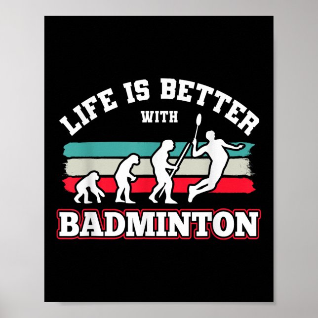 Shuttles Badminton Poster (Framsidan)