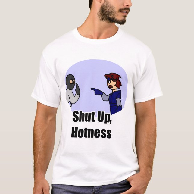 shutuphotness t-shirt (Framsida)
