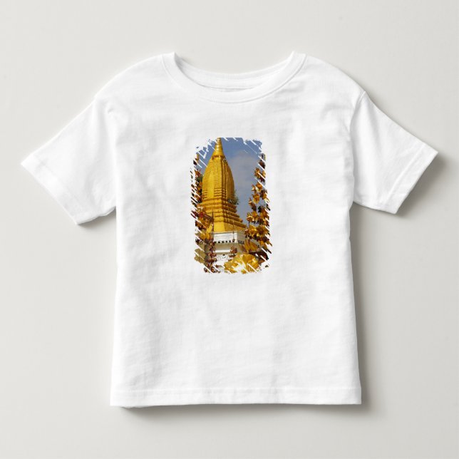 Shwe Zigon Pagoda-komplex i Bagan (Pagan), Tee Shirt (Framsida)