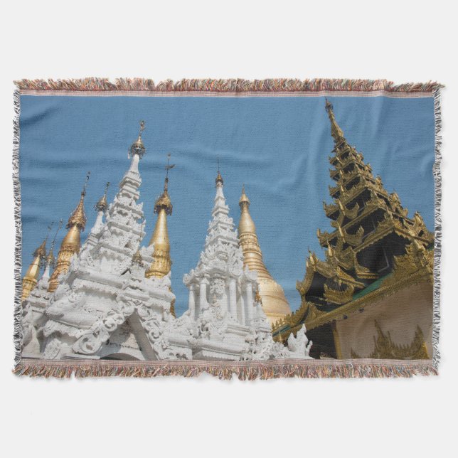 Shwedagon Pagoda exteriör Filt (Framsidan)