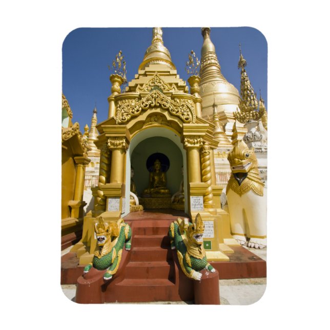 Shwedagon Pagoda (Paya), stort templområde som 4 Magnet (Vertikal)