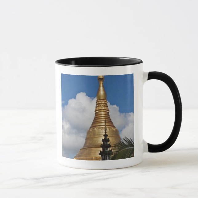 Shwedagon Pagoda, Yangon, Myanmar Mugg (Höger)