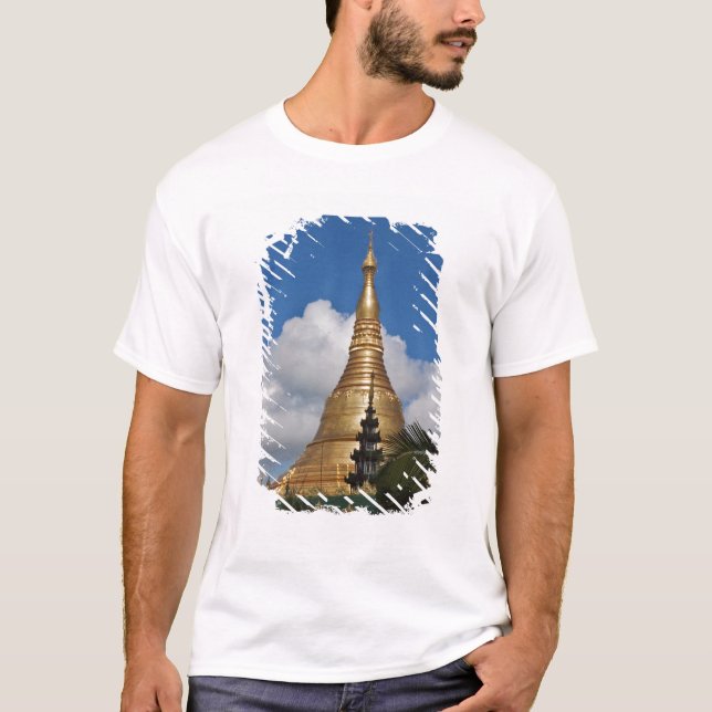 Shwedagon Pagoda, Yangon, Myanmar T Shirt (Framsida)