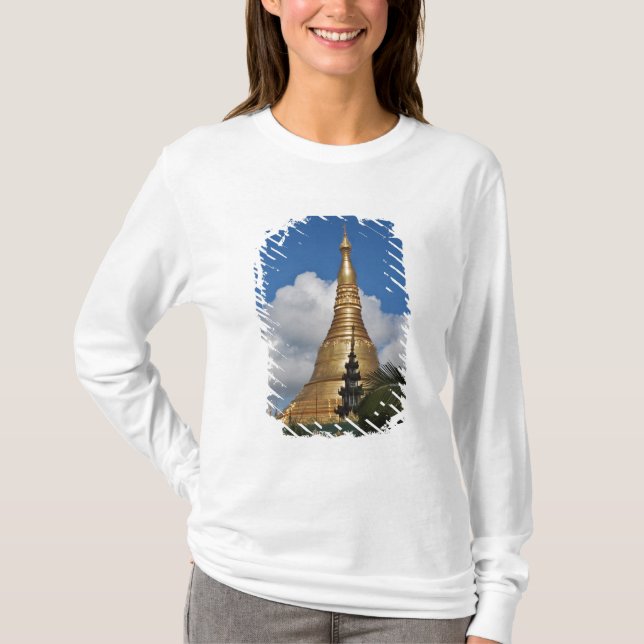 Shwedagon Pagoda, Yangon, Myanmar Tee (Framsida)