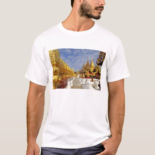 Shwezigon Pagoda-komplex i Bagan (Pagan), T-shirt (Framsida)