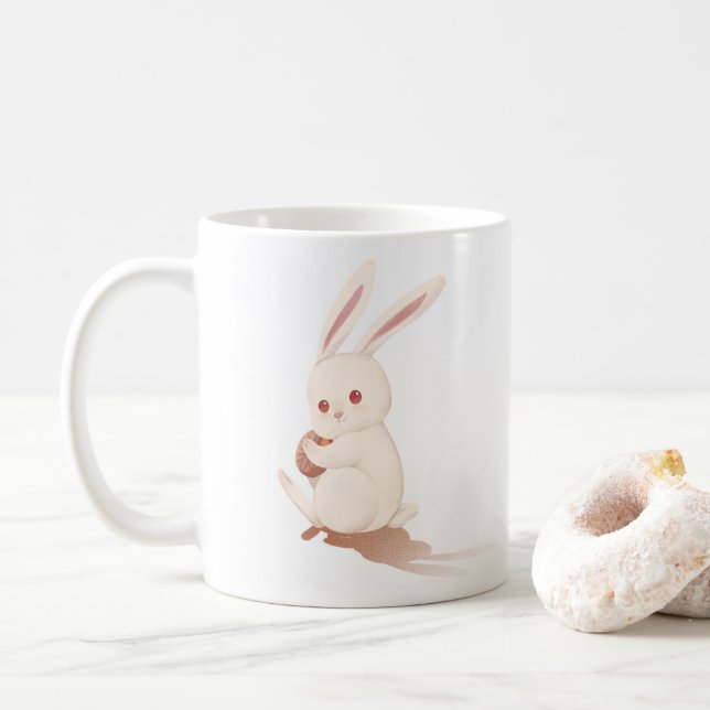 Shy Bunny Classic Mugg (Med munk)