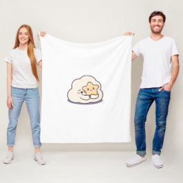 Shy Cloud Hugga en stjärna Fleecefilt