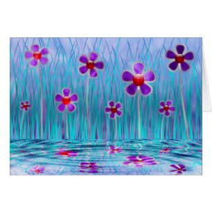 Shy Daisys Card Hälsningskort