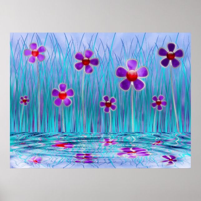 Shy Daisys Skriv ut Poster (Framsidan)