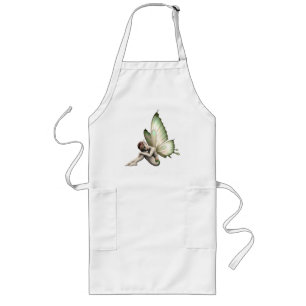 Shy Fairy Apron Långt Förkläde