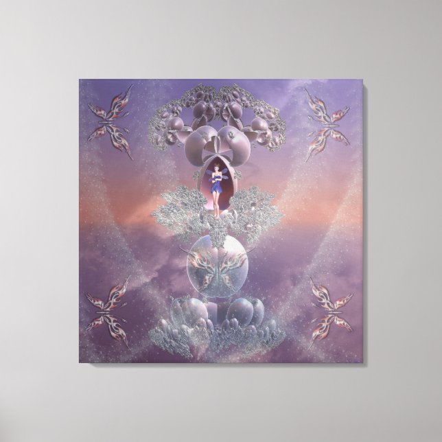 Shy Fairy Queen Canvas (Framsida)