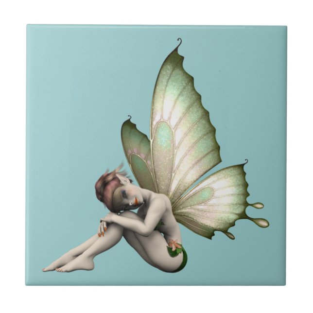 Shy Fairy Tile Kakelplatta (Framsidan)