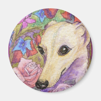 Shy Flower-textavsnitt Magnet