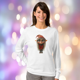 Shy Girl-julafton T Shirt