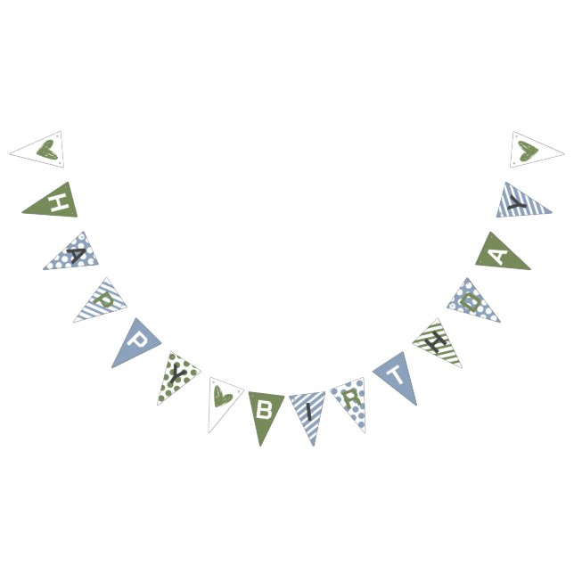 Shy Guy Grattis på födelsedagen Bunting Banner Vimplar (Alla)