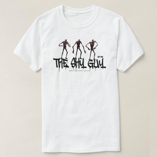 shy guy scp-096 t shirt (Design framsida)