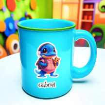 Shy Platypus Personlig Vinyl Sticker