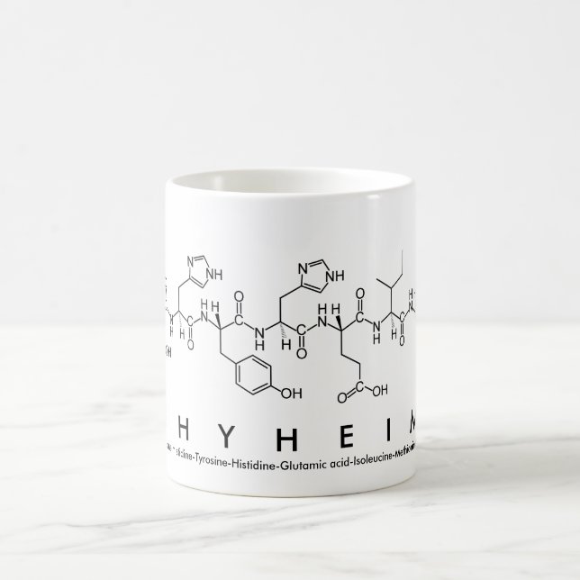 Shyheim peptide namn mugg (Center)