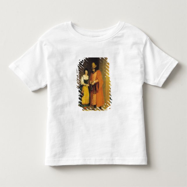 Shylock och Jessica från "köpmannen av Venedig", T-shirt (Framsida)