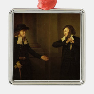 Shylock och Tubal från agerar III, plats ii av Julgransprydnad Metall