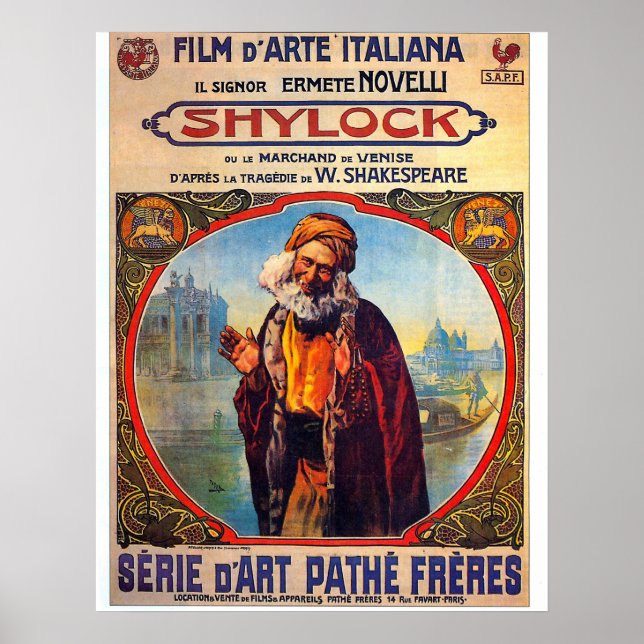 Shylock - Poster (Framsidan)