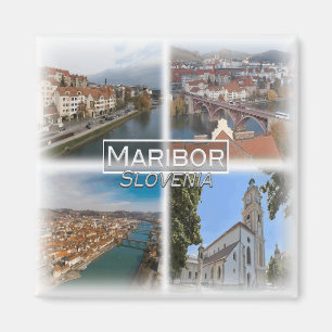 SI0018 Europa, Slovenien, Maribor, Fridge Magnet