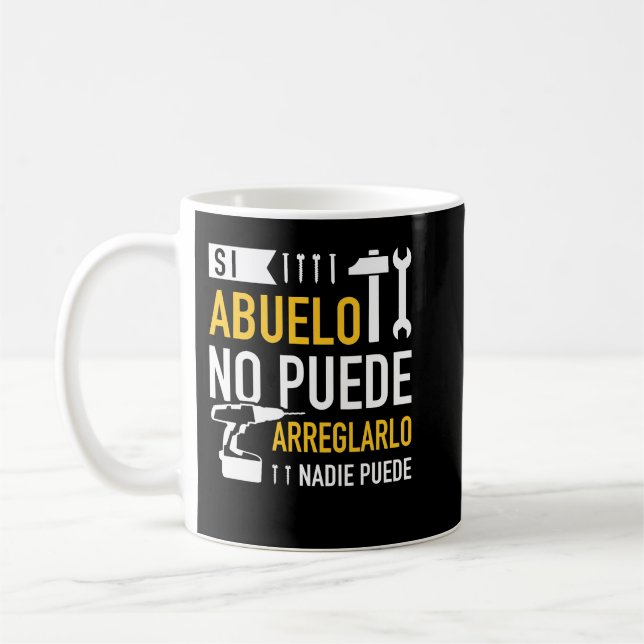 Si abuelo no puede arreglarlo nadie puede para día kaffemugg (Vänster)
