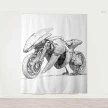 Si-Fi-motorcykel - Alien