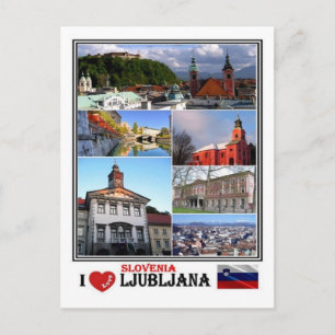 SI Slovenien - Ljubljana - Vykort