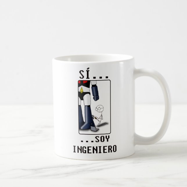 Sí, soy ingeniero kaffemugg (Höger)