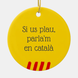 Si Us Plau, Parla'm en Català Julgransprydnad Keramik