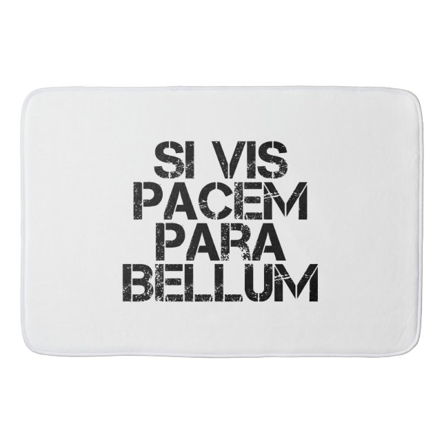 Si Vis Pacem Para Bellum Badrumsmatta (Framsidan)