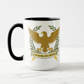 Si Vis Pacem, Para Bellum.. Eagle and lightning  Mugg