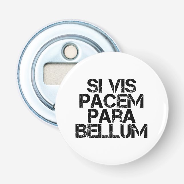 Si Vis Pacem Para Bellum Flasköppnare (Framsidan)