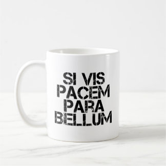 Si Vis Pacem Para Bellum Kaffemugg