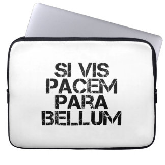 Si Vis Pacem Para Bellum Laptop Fodral