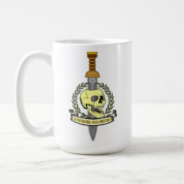 Si Vis Pacem, Para Bellum.. Skull Kaffemugg