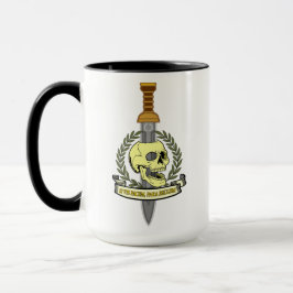 Si Vis Pacem, Para Bellum.. Skull Mugg