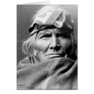 Si Wa Wata Wa (Zuni äldre) Hälsningskort