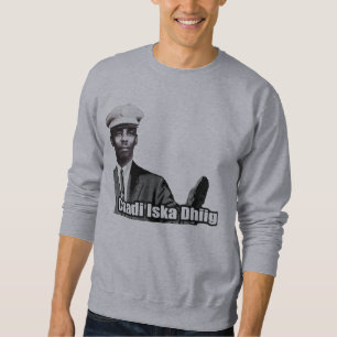 Siad Barre Caadi Iska Dhiig Långärmad Tröja
