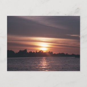 Siagon River Sunset Vykort
