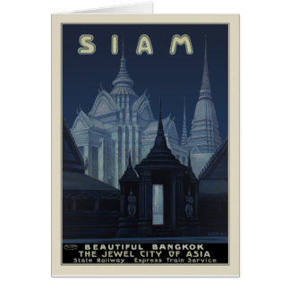 Siam - härliga Bangkok Hälsningskort