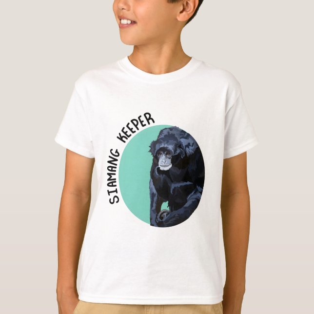 Siamang Keeper T Shirt (Framsida)