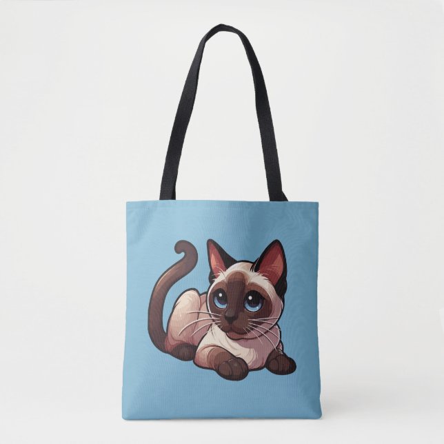 siames katt tygkasse (Framsida)