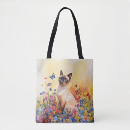 Siamese 2 - Tote Bag Tygkasse